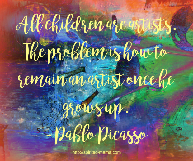 Picasso famously said that all children are artists. But is it inevitable that they cease to be?