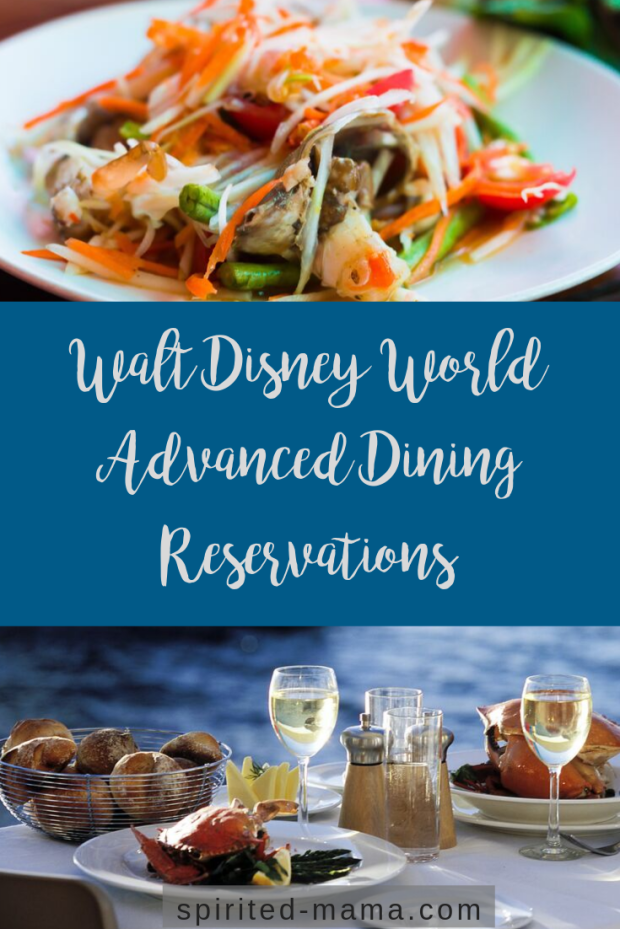 booking your Walt Disney WOrld Advanced Dining Reservations, ADRs. Here are my top tips.